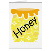 Honey Jar Greeting Card