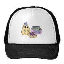 honey, jelly and bread hat