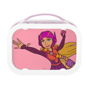 Honey Lemon Pink Suit Yubo Lunchbox