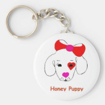 Honey Puppy New name brand Keychains