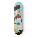 "Honey White" Skate Deck skateboards