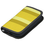 Honey Yellow Horizontal Stripes Organizers