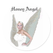 HoneyAngel, Honey Angel stickers by honoraday HoneyAngel, Honey Angel stickers