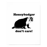 Honeybadger don't care posters