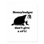 Honeybadger don't care posters