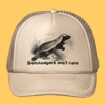 Honeybadgers don't care  Hat hats