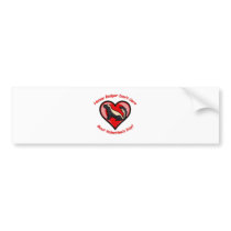 HoneyBadgerValentine Bumper Stickers