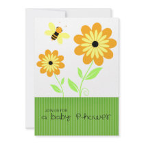 Honeybee Baby Shower Invitations