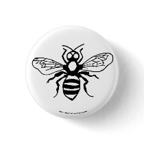 Honeybee Button