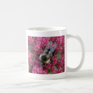 Honeybee Classic White Coffee Mug