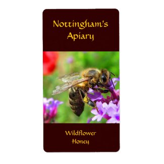 Honeybee Honey Label