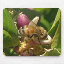 Honeybee Mousepad by wingedturtle Honeybee Mousepad