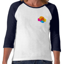 Honeybee Poppy Art 2-Sided Women's Shirts