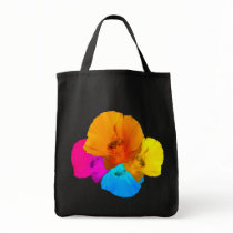 Honeybee Poppy Art Bags