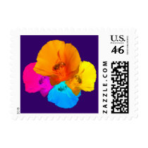 Honeybee Poppy Art Stamps
