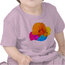 Honeybee Poppy Art