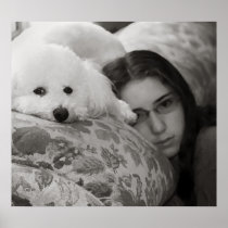 Honeycakes and Abby Poster