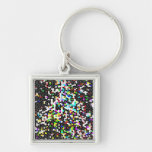 Honeycomb Abstract Key Chain