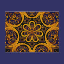 Honeycomb Artistic Postcard by KingDaddy Honeycomb Artistic Postcard