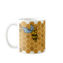 Honeycomb Bumble Bees mugs