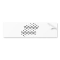 Honeycomb Bumper Sticker