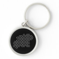 Honeycomb Keychains