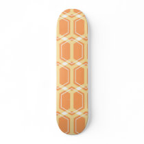 Honeycomb (Orange) Skateboard Deck