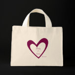 Honeymoon bag- Purple Heart bags