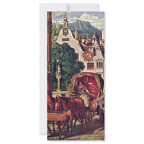 Honeymoon By Schwind Moritz Von (Best Quality) Custom Rack Card