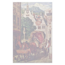 Honeymoon By Schwind Moritz Von (Best Quality) Custom Stationery