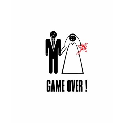 Honeymoon Game Over DomFoto.com Women's T-Shirt by aliaks