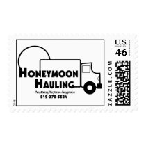 Honeymoon Hauling - Customized stamps