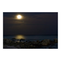 Honeymoon Moonlight Print by sruhs Honeymoon Moonlight Print