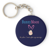 Honeymoon Rabbit Key Chain
