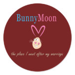 Honeymoon Rabbit Sticker