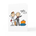 Honeymoon Time For The Bride And Groom Card