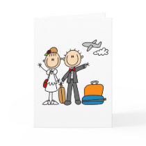 Honeymoon Time For The Bride And Groom Card