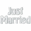 Honeymooner Just Married embroidered shirts by OccasionsByMadeleine Honeymooner Just Married embroidered shirts