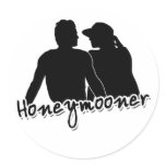 Honeymooner T-shirts and Gifts Sticker
