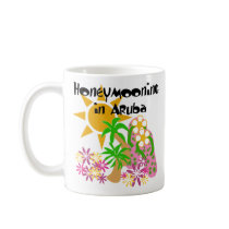 Honeymooning in Aruba Mugs