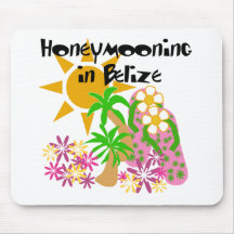 Honeymooning in Belize Mouse Pad