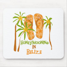 Honeymooning in Belize Mousepad