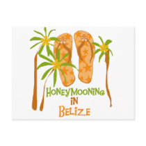 Honeymooning in Belize postcards