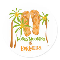 Honeymooning in Bermuda stickers