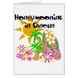 Honeymooning in Cancun Cards