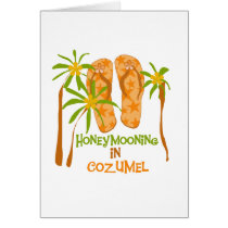 Honeymooning in Cozumel Card