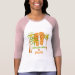Ladies 3/4 Sleeve Raglan (Fitted)