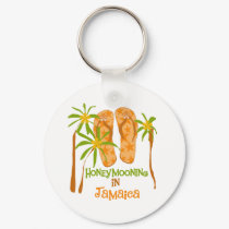 Honeymooning in Jamaica Keychain by weddingsareus Honeymooning in Jamaica Keychain