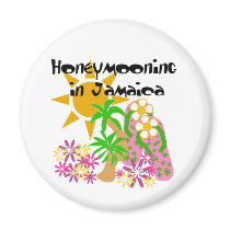 Honeymooning in Jamaica magnets