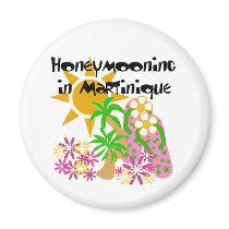 Honeymooning in Martinique magnets